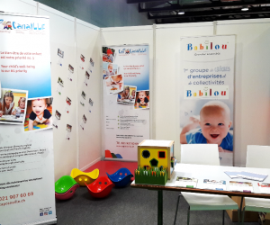 Meeting families at the Baby & Kid Planet trade fair