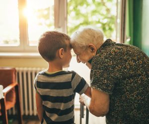 Intergenerational exchange for the preschool of our Mies daycare