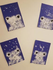 Polar bear decoration Bulle bilingual daycare