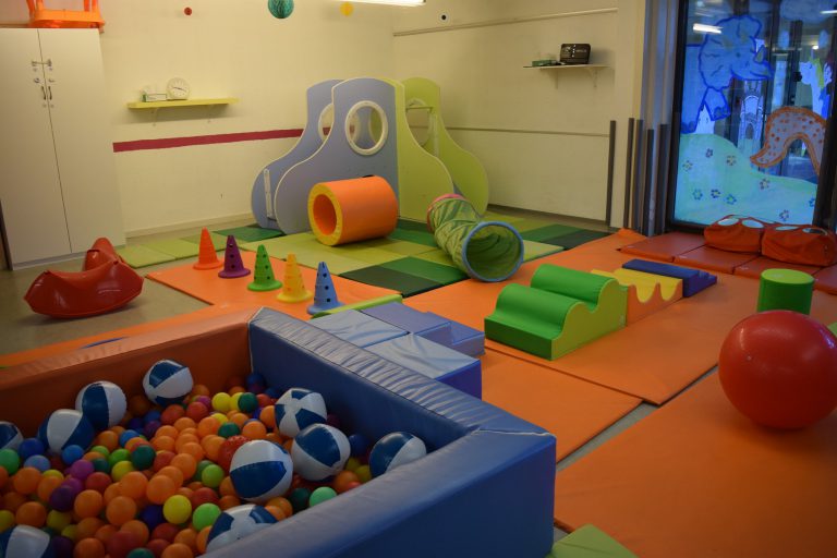 Motor skills room Morges bilingual daycare