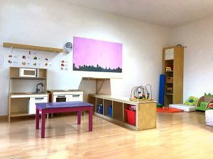 salle crèche trotteur